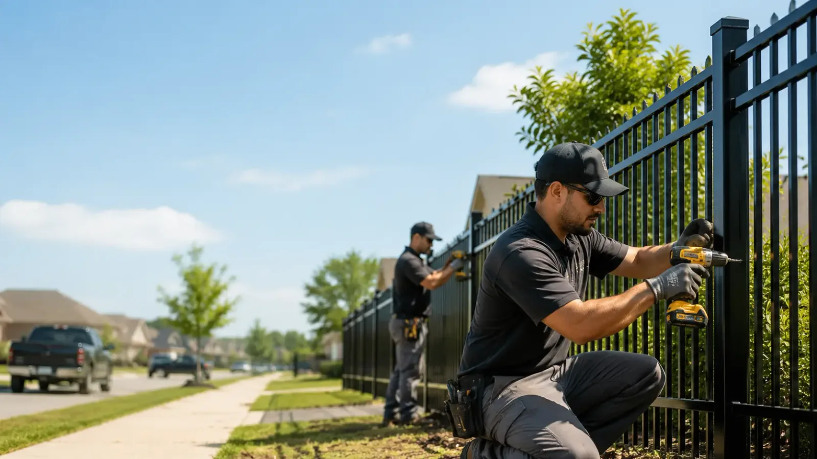 Metal Fence Installation in Sunbury, OH